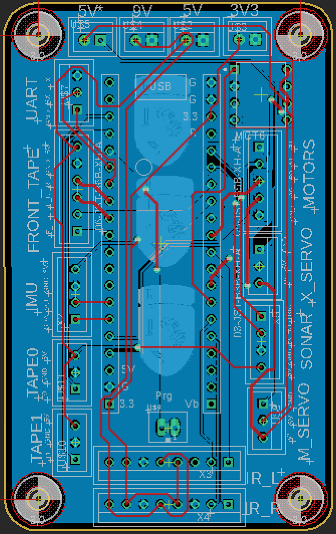 Custom motherboard PCB