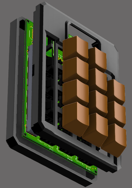 Macropad housing prototype